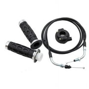 Universal Throttle Twist Grip Set with 78 inch Scooter Throttle Cable